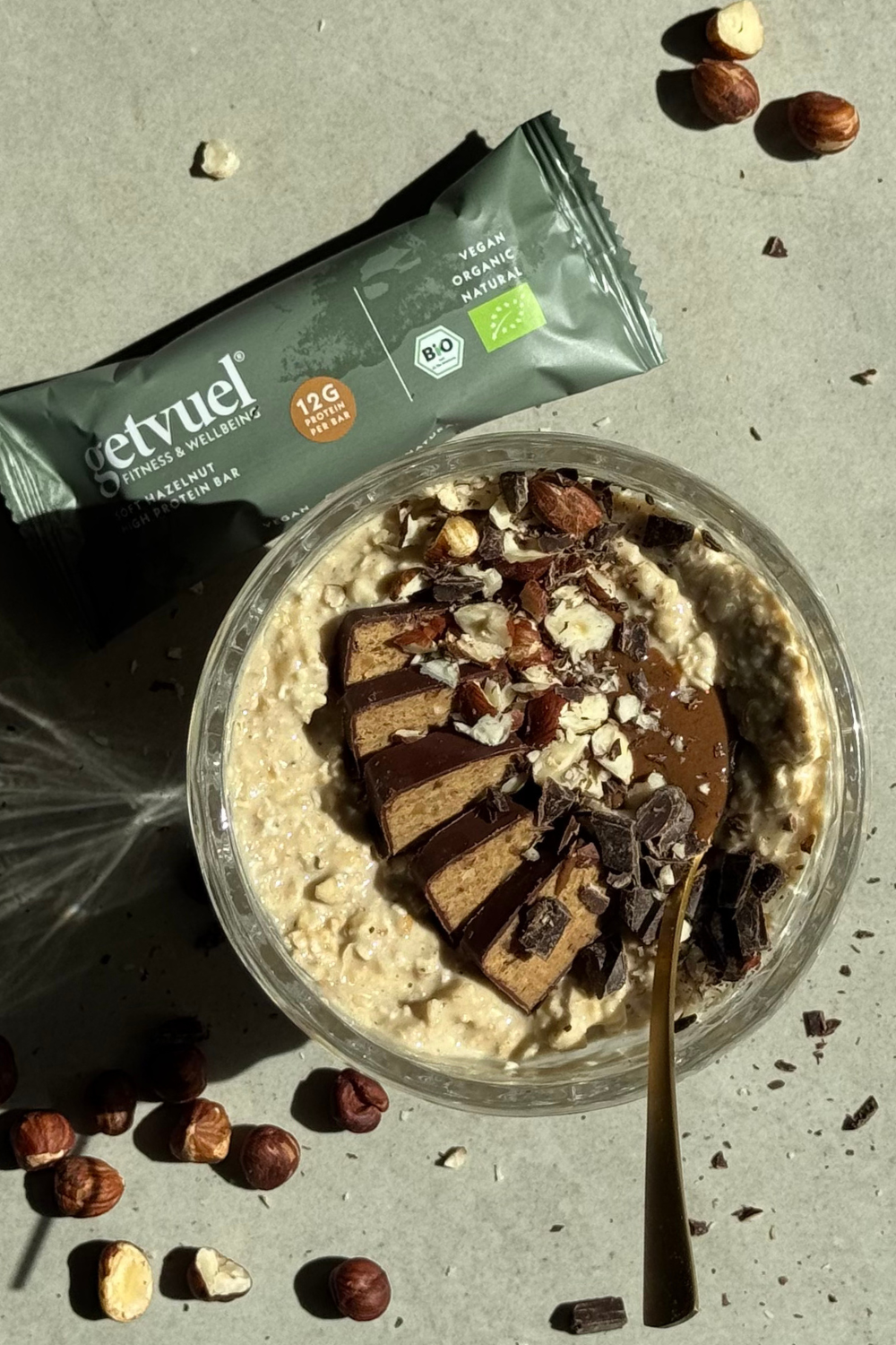 Hazelnut Overnight Oats