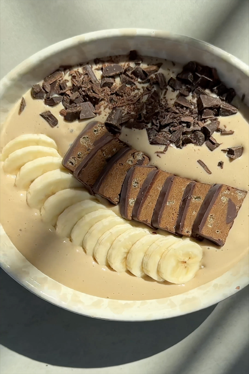 High Protein Caramel Bowl