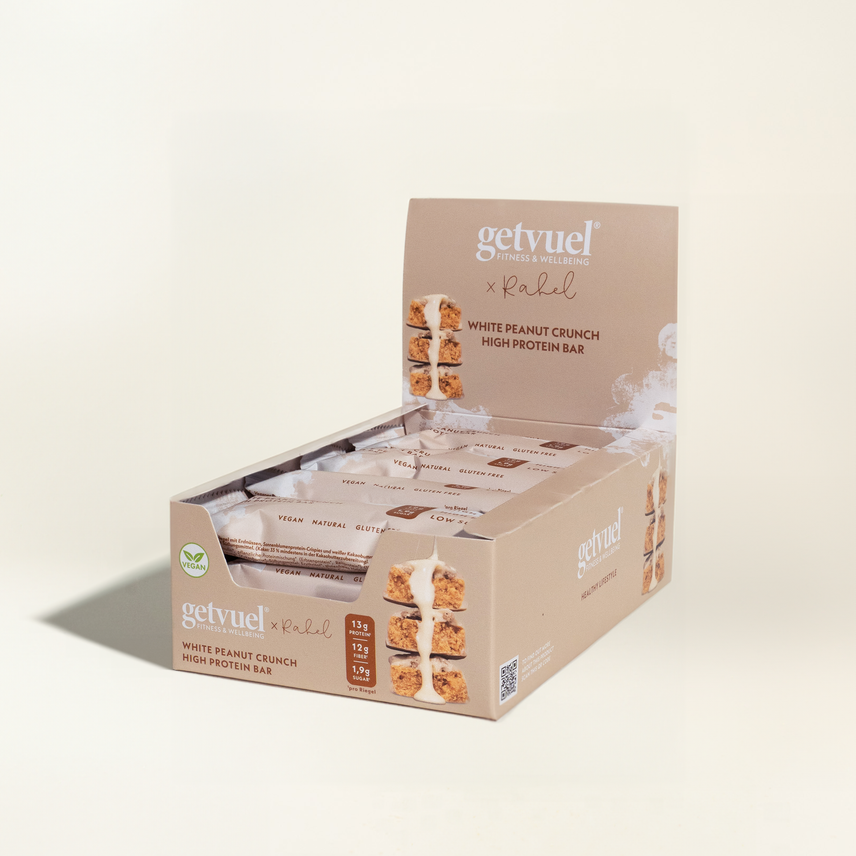 White Peanut Crunch High Protein Bar (12er Box)