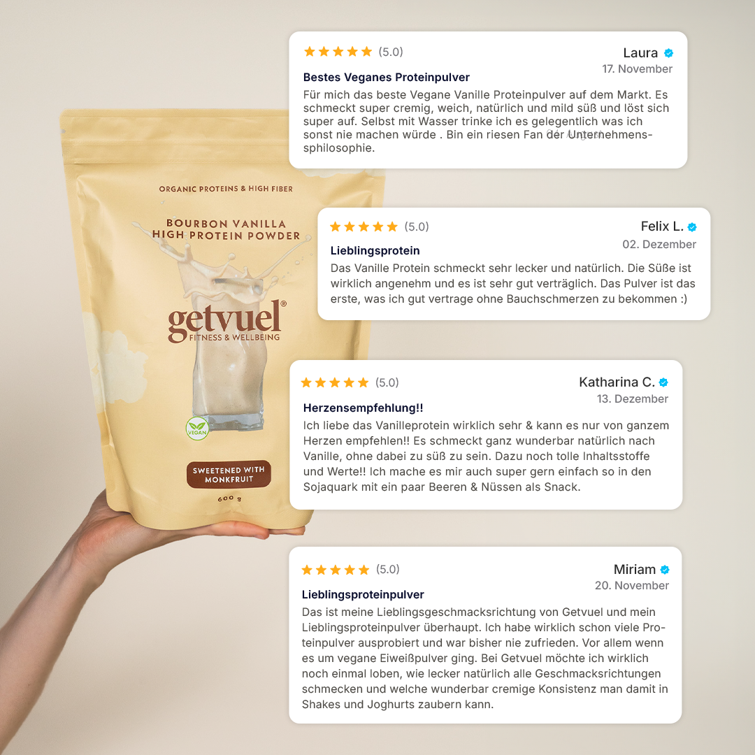 Bio - Bourbon Vanilla High Protein Powder Sachet