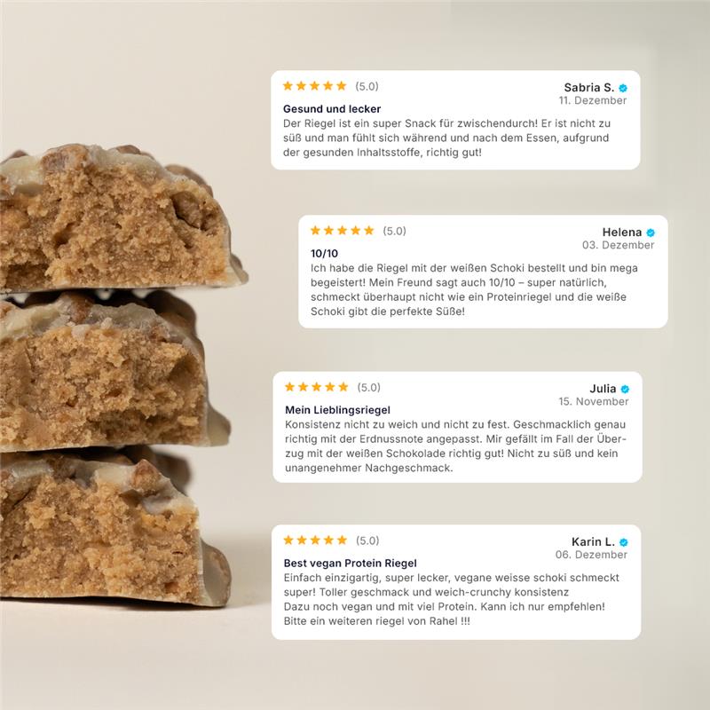 White Peanut Crunch High Protein Bar