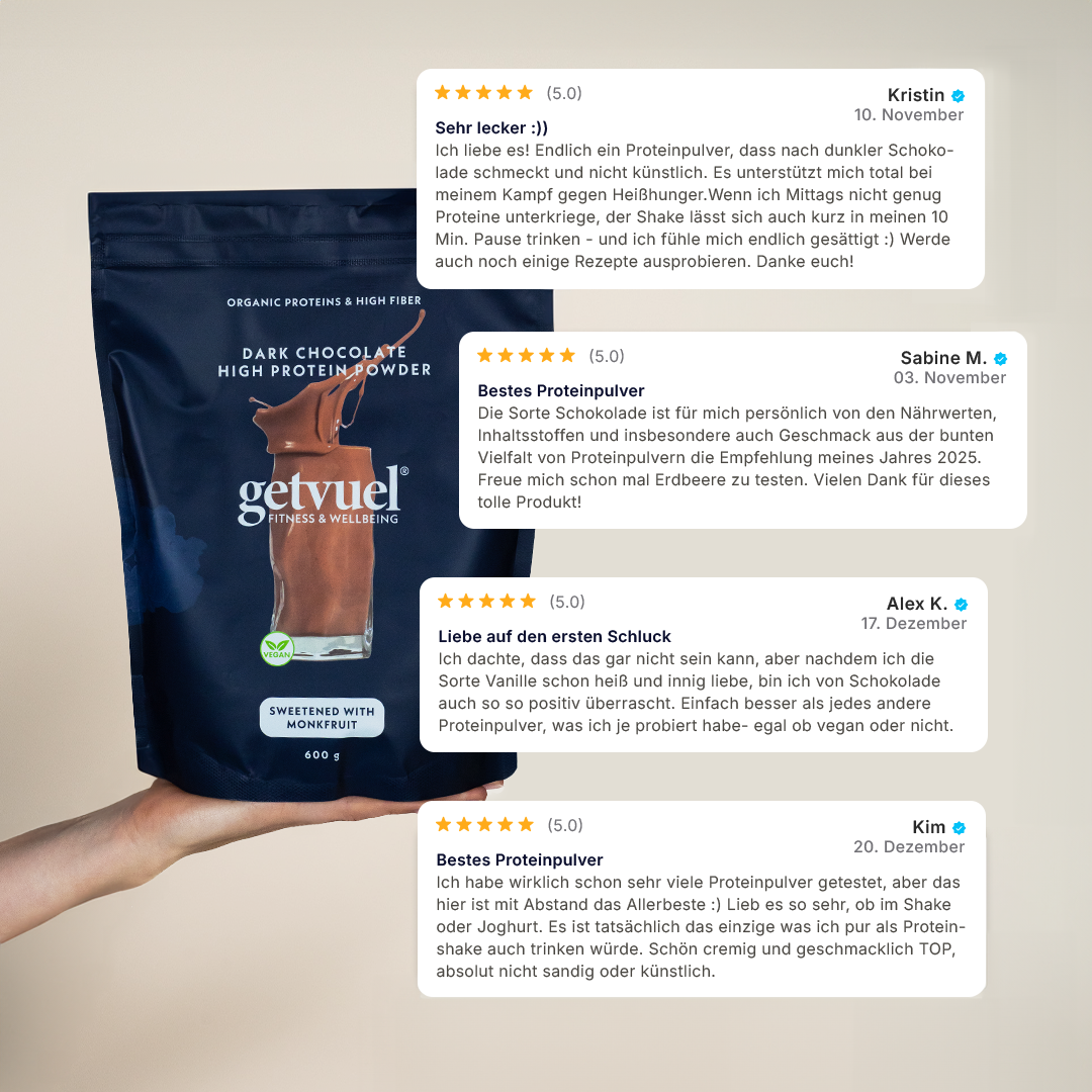 Dark Chocolate High Protein Powder