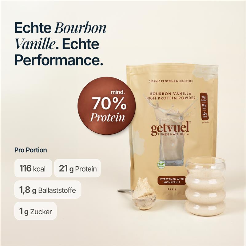 Bourbon Vanilla High Protein Powder