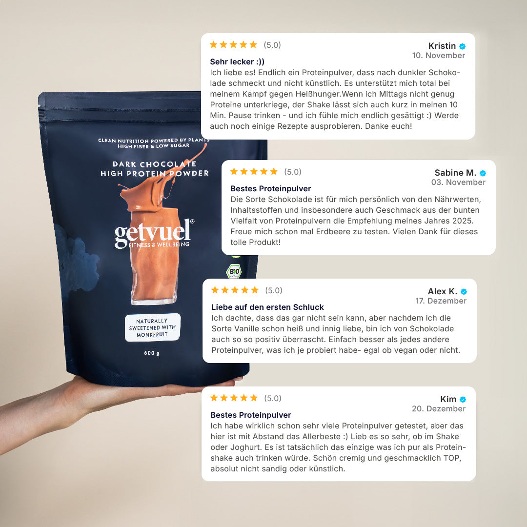 Dark Chocolate High Protein Powder