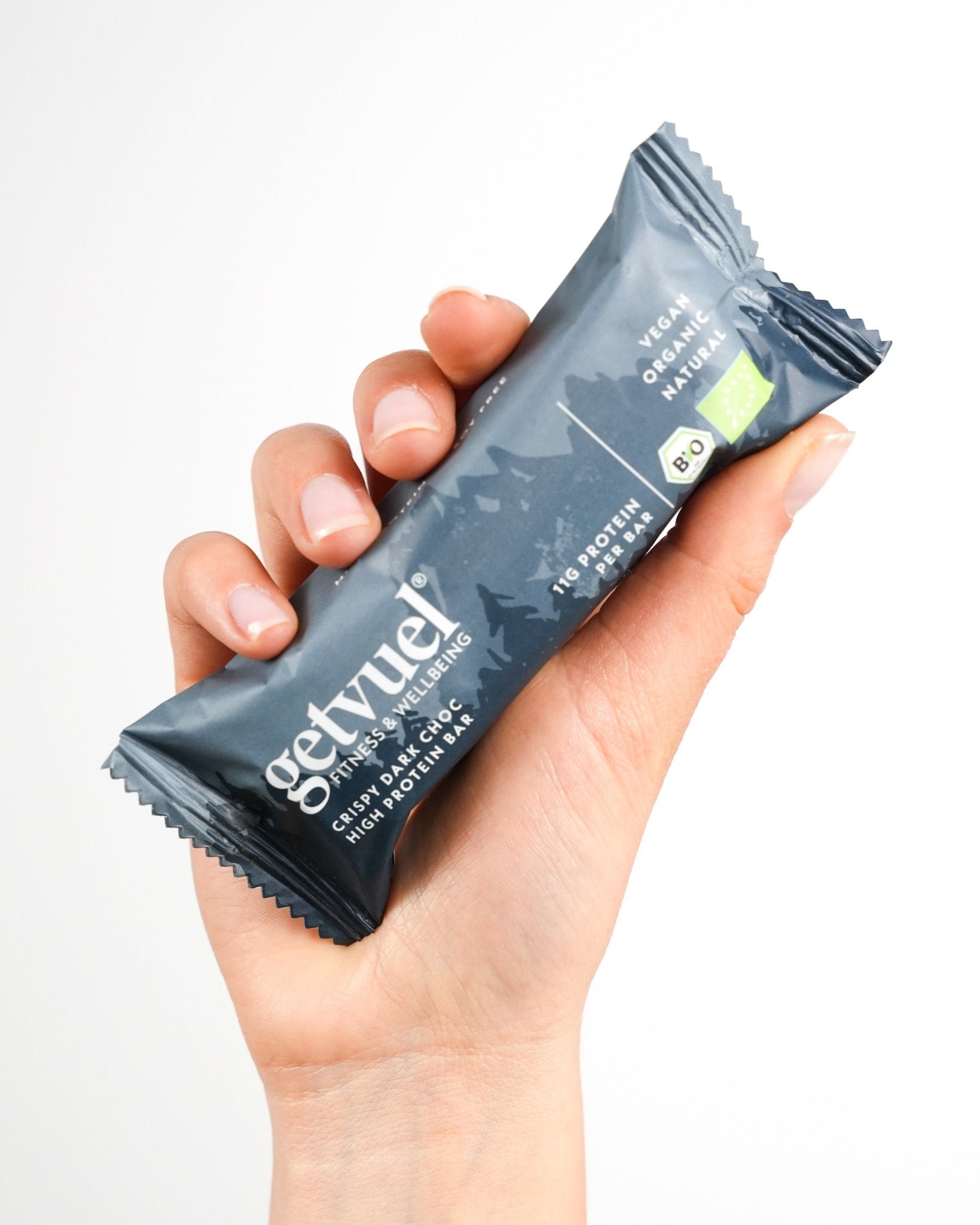 Organic Crispy Dark Choc High Protein Bars (Box of 12)