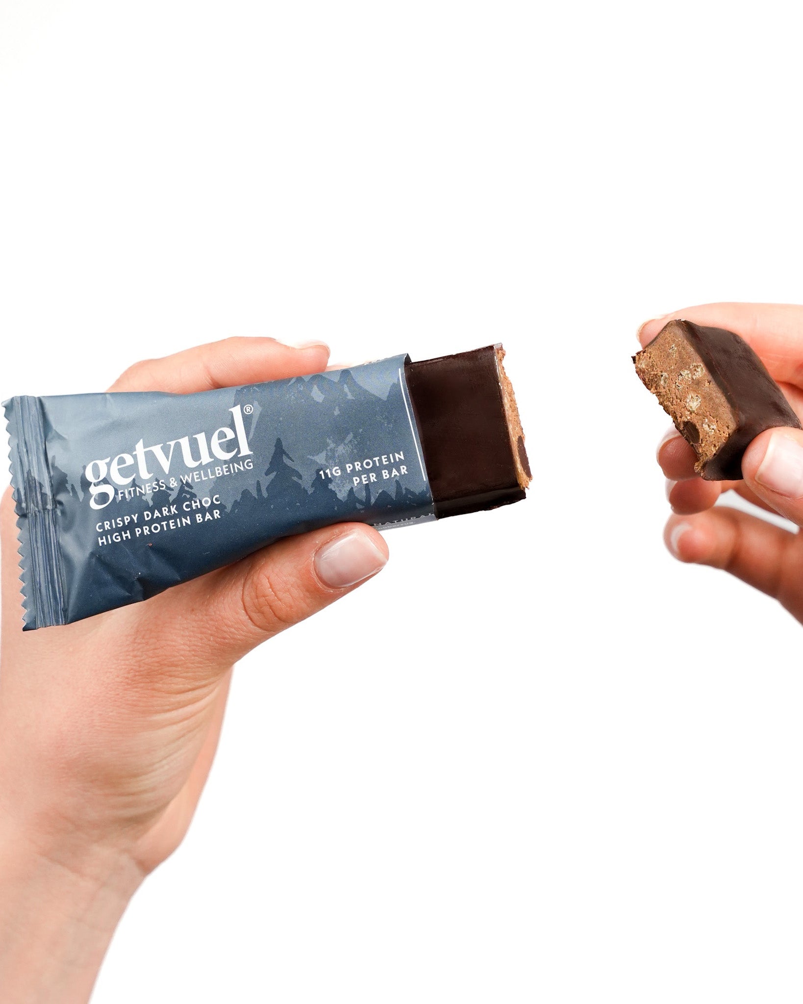 Bio - Crispy Dark Choc High Protein Riegel (12er Box)