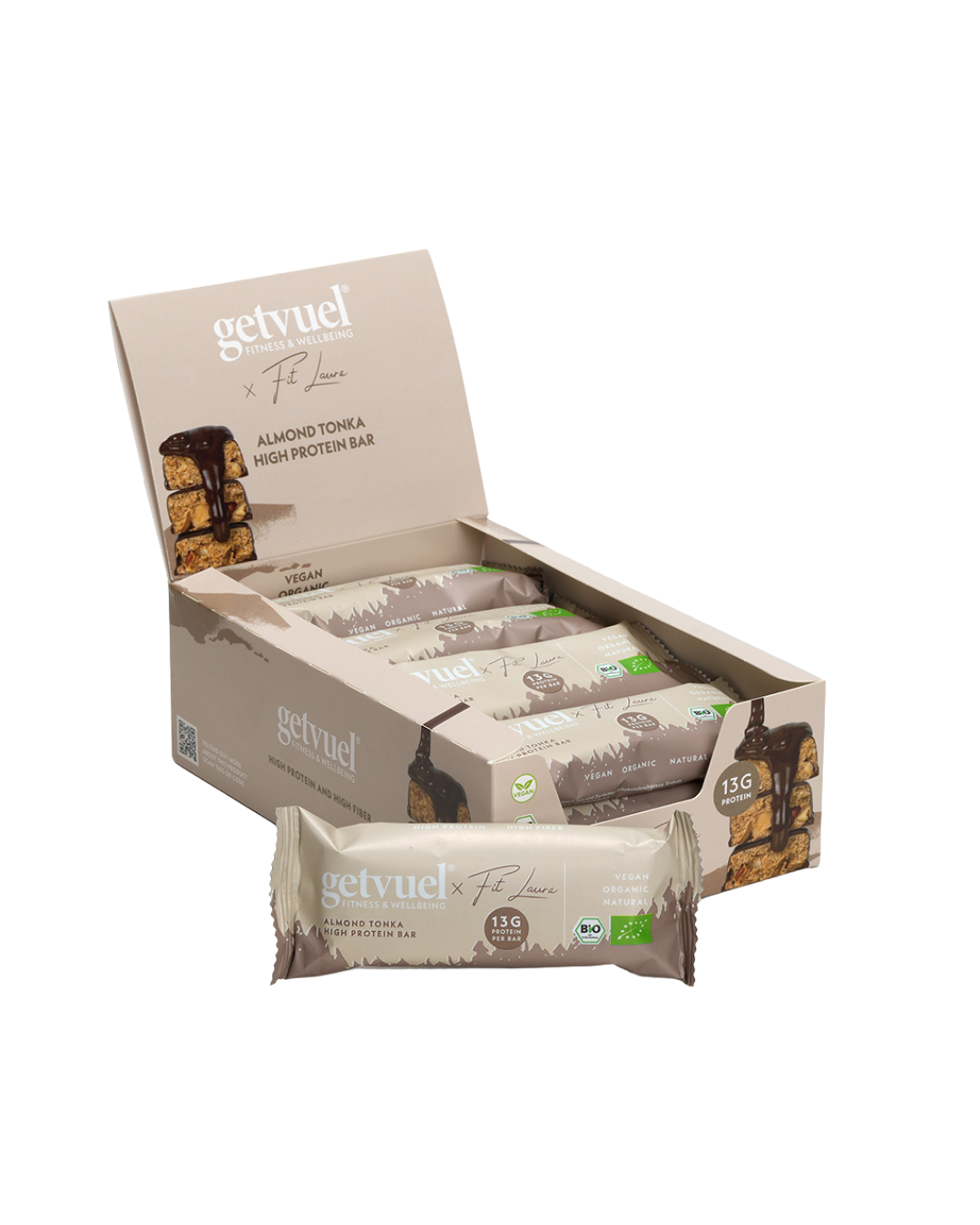 Bio - Almond Tonka High Protein Riegel (12er Box)