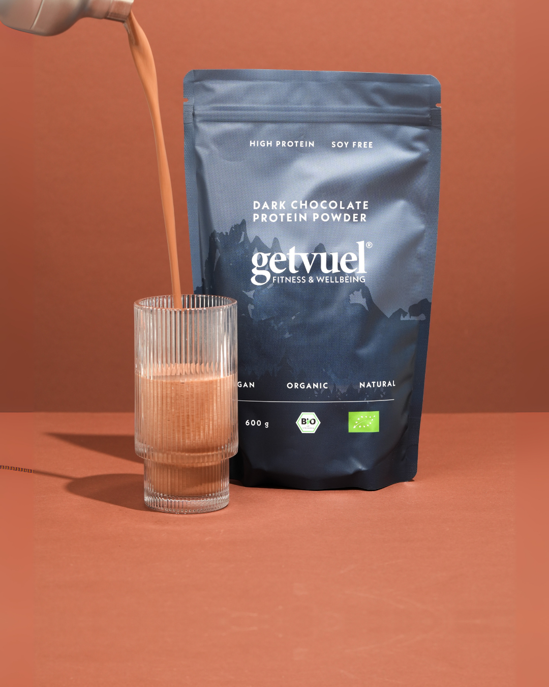 Organic - Dark Chocolate High Protein Powder