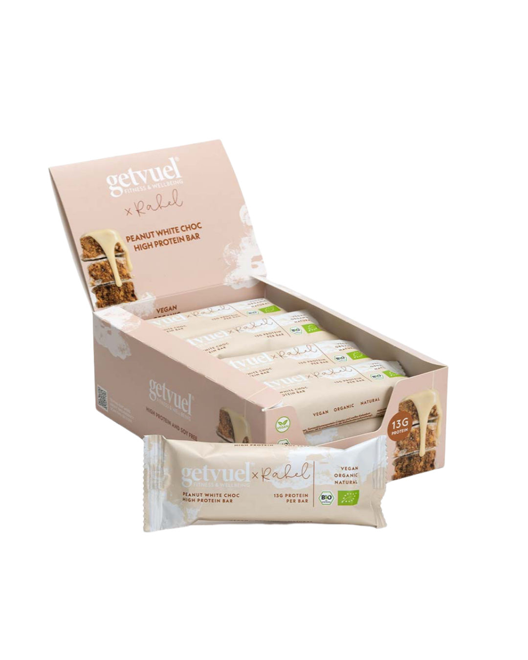 Bio - Peanut White Choc High Protein Riegel (12er Box)