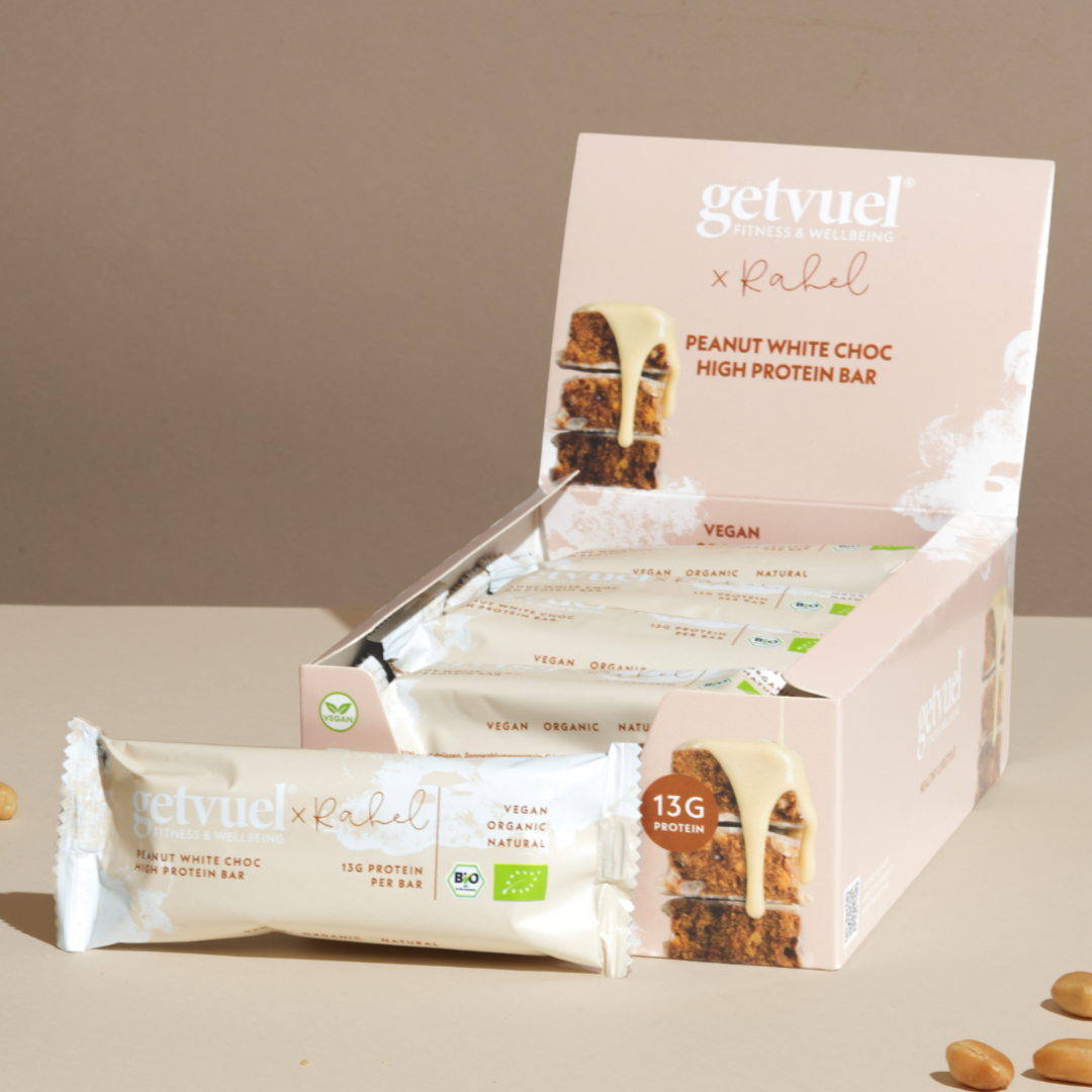Bio - Peanut White Choc High Protein Riegel (12er Box)
