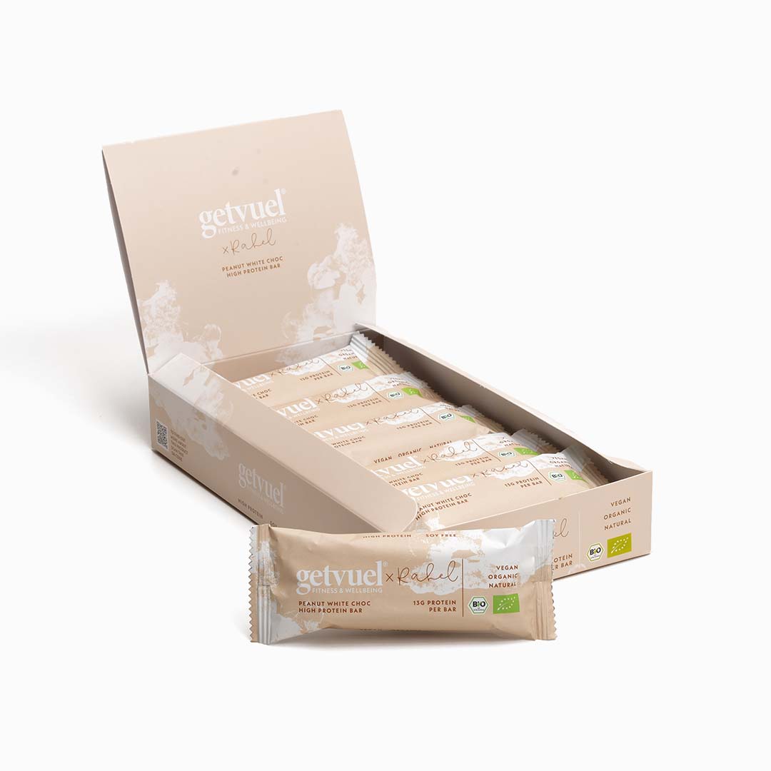 Bio - Peanut White Choc High Protein Riegel (12er Box)