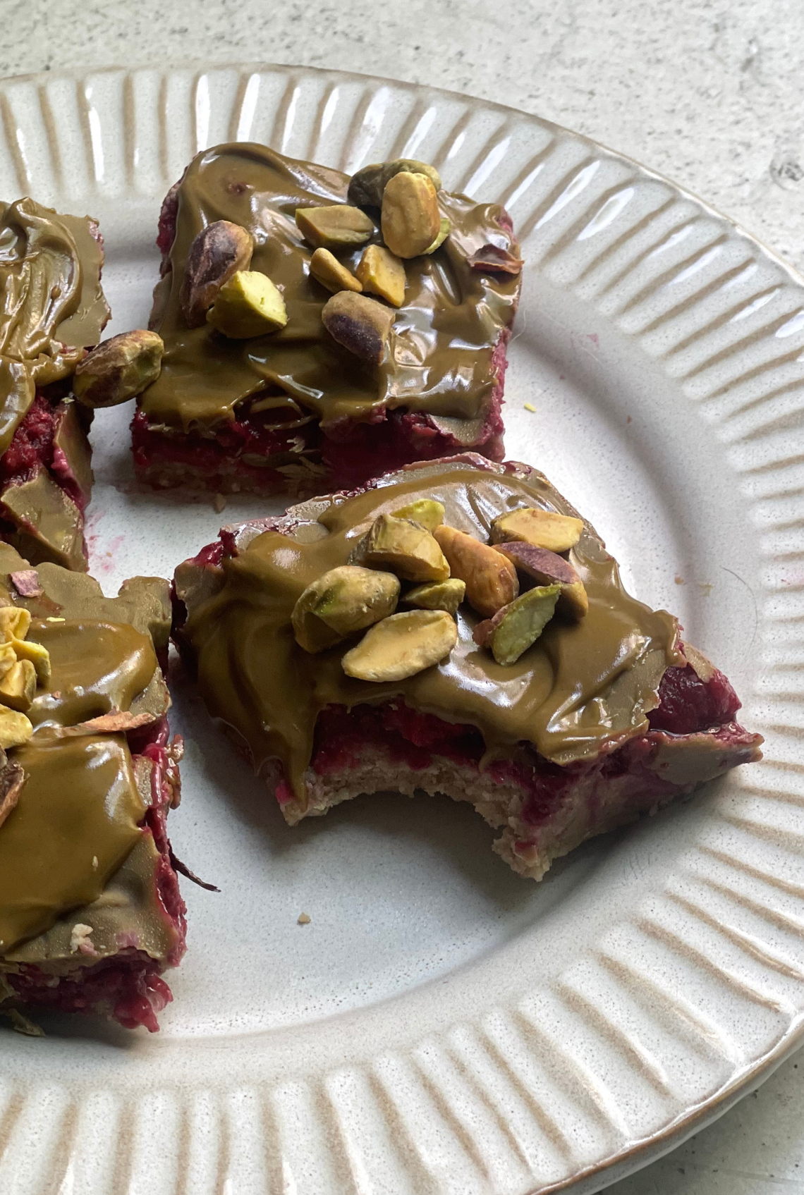 Strawberry Matcha Bites