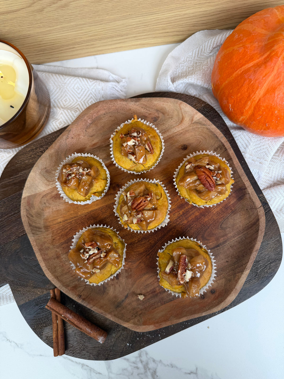 Caramel Bratapfel Muffins