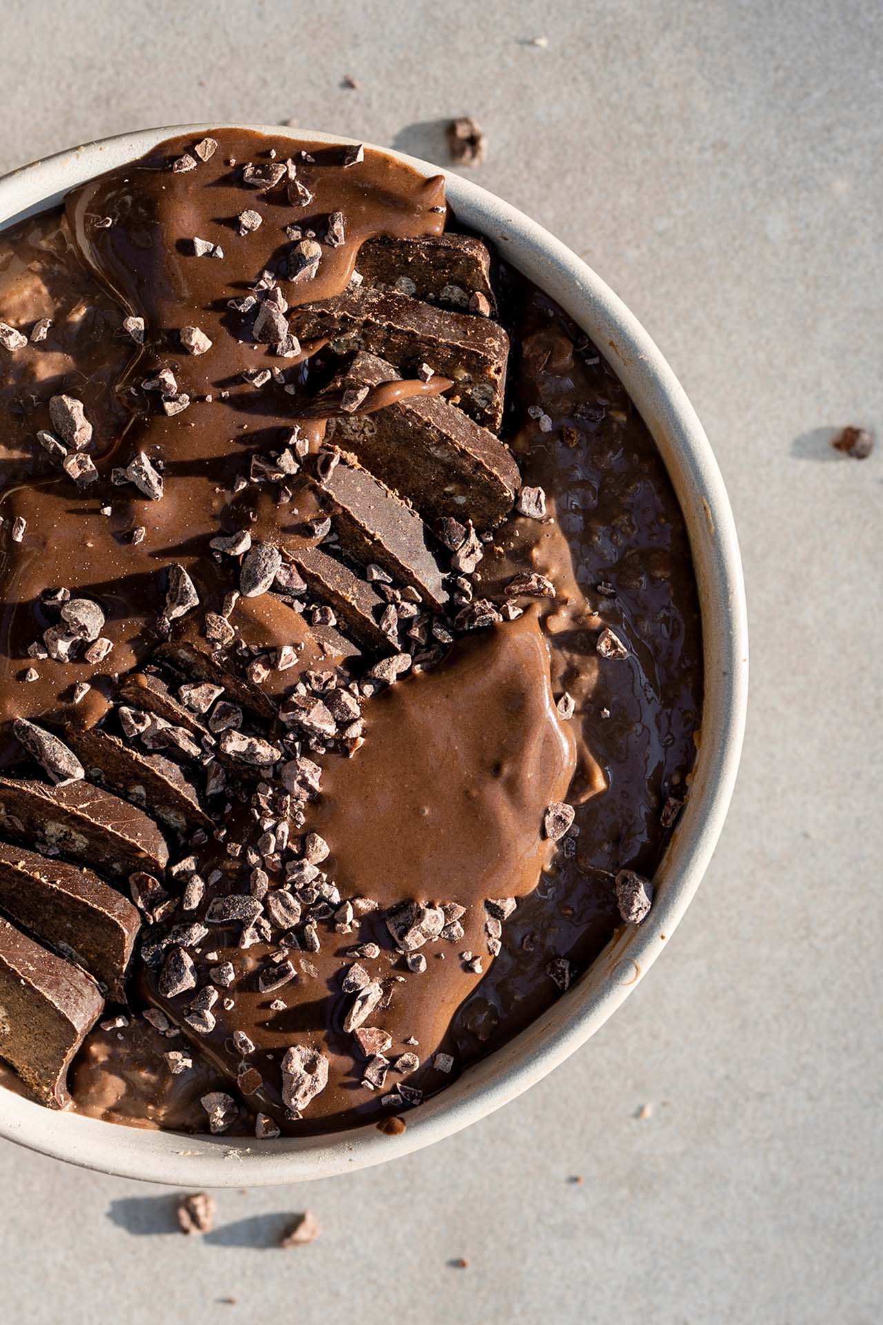 Dark Choc Porridge Bowl