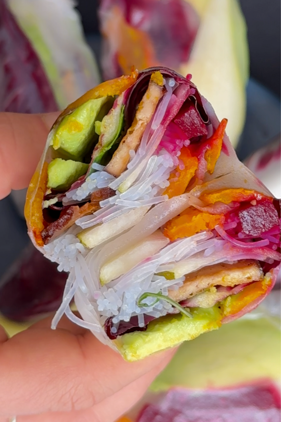 Herbstrollen mit Kürbis