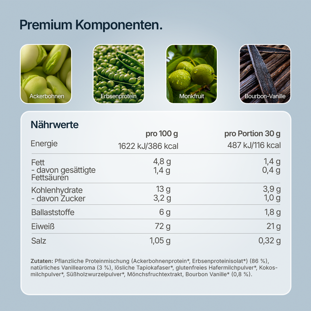 Bourbon Vanilla High Protein Powder