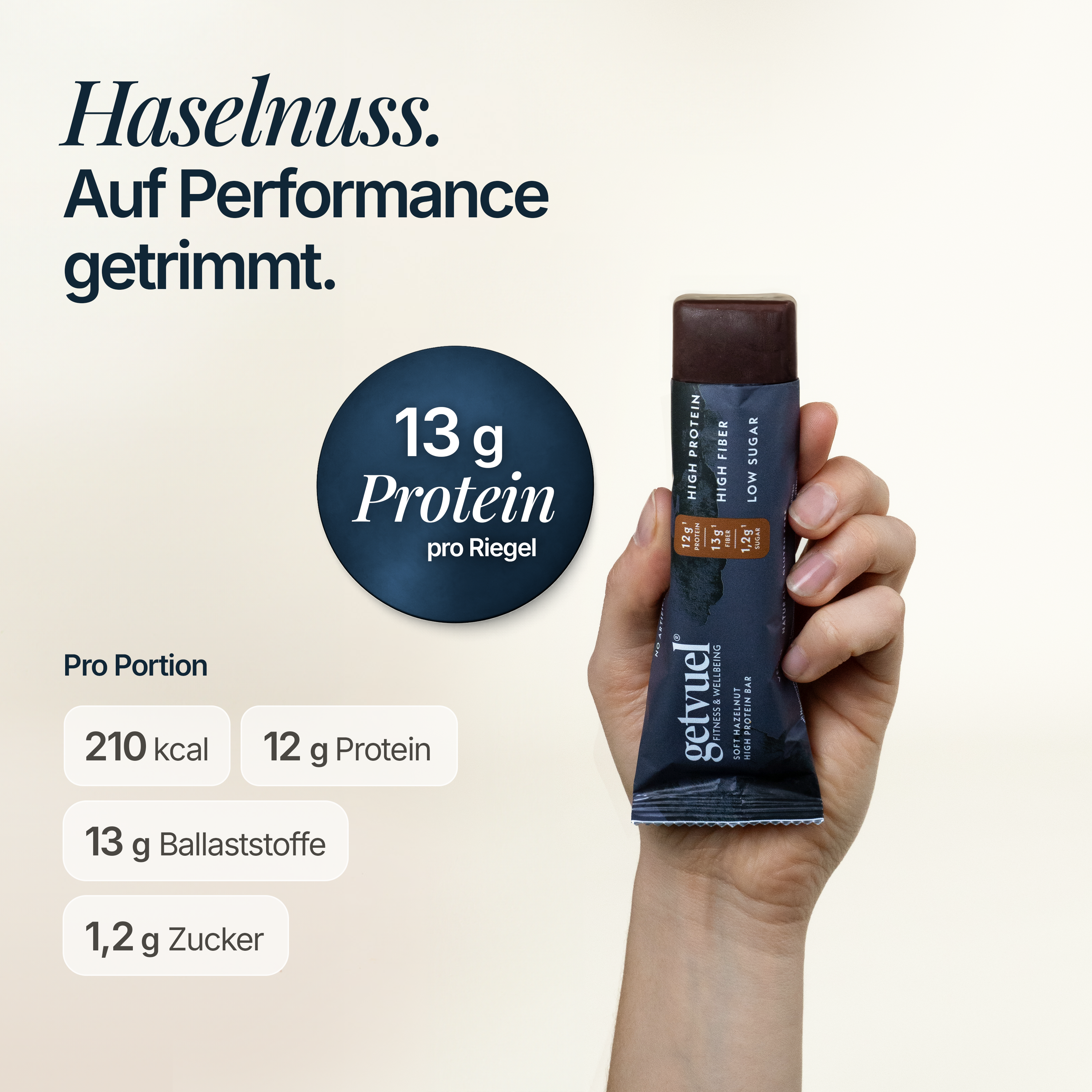 Soft Hazelnut High Protein Bar (12er Box)