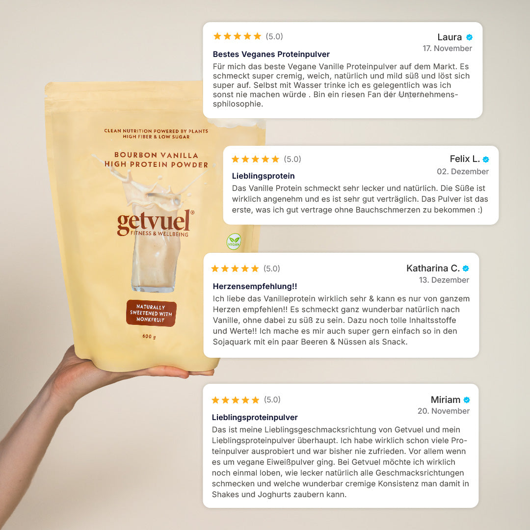 Bourbon Vanilla High Protein Powder