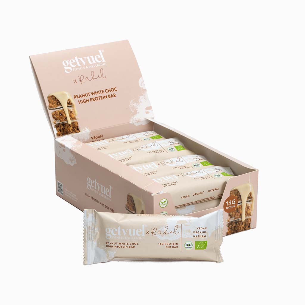 Organic - Peanut White Choc High Protein Bar