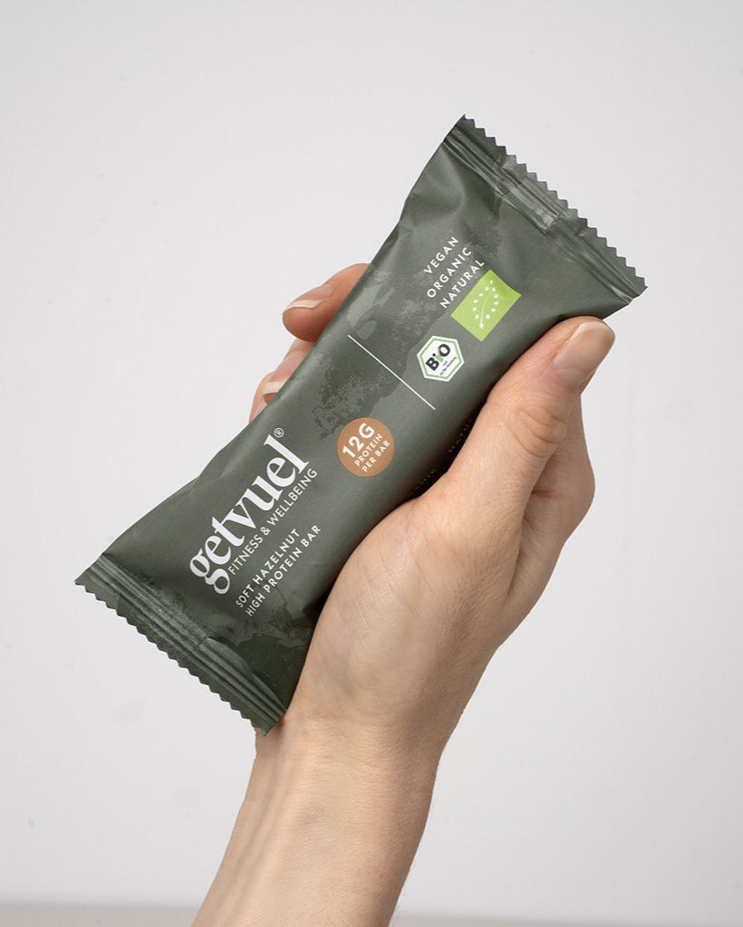 Organic Soft Hazelnut High Protein Bars (Box of 12)