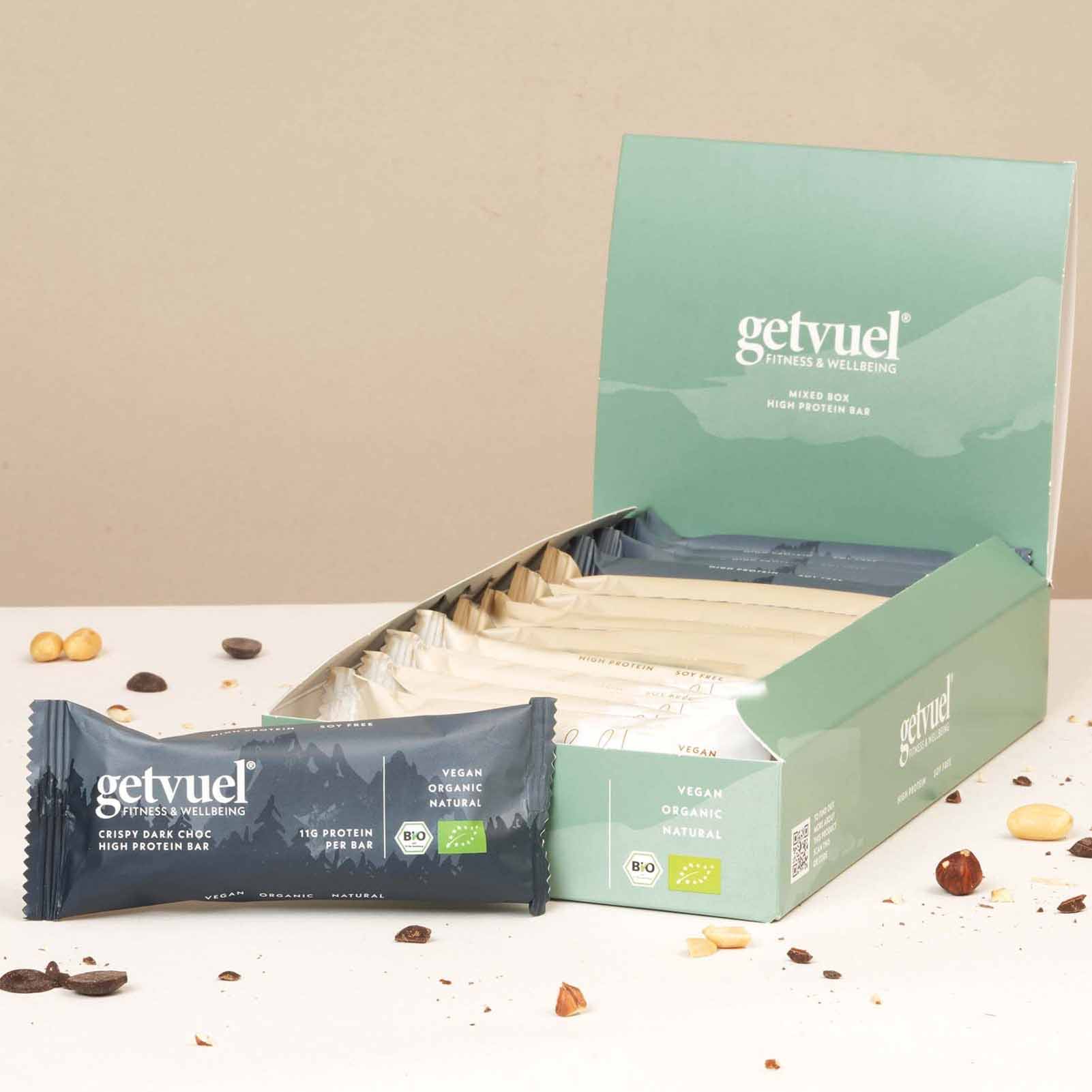 Bio - High Protein Mixed Box Riegel (12er Box)