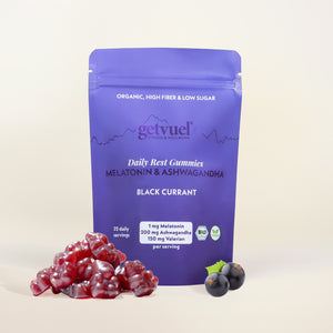 Bio - Daily Rest Gummies - Black Currant - Melatonin & Ashwagandha