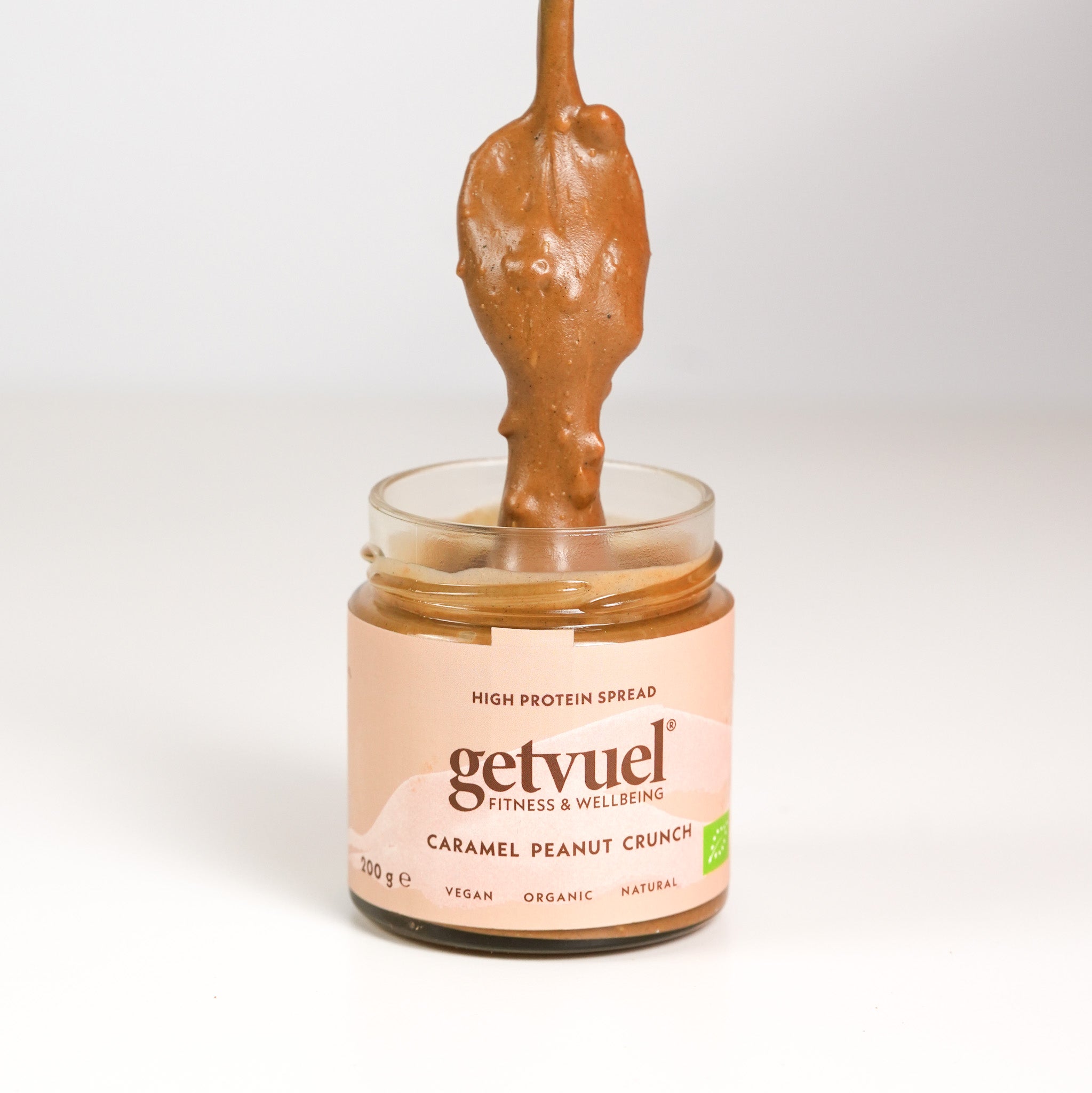 Organic - Caramel Peanut Crunch High Protein Spread